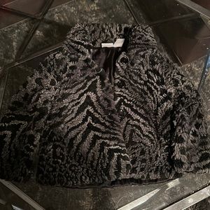 Girls faux fur coat size 4T